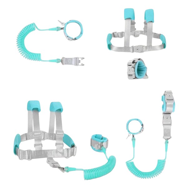 Cinta Arnés Anti Perdida Pulsera Correa Seguridad Para Niños Celeste