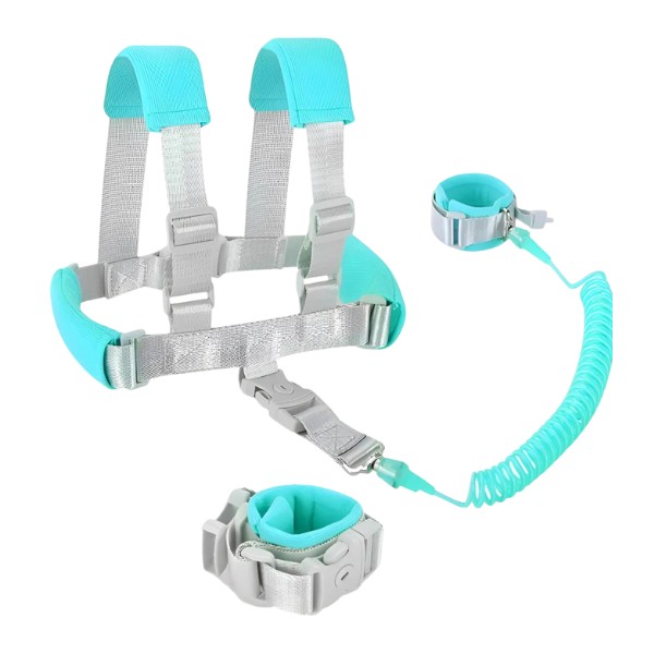 Cinta Arnés Anti Perdida Pulsera Correa Seguridad Para Niños Celeste
