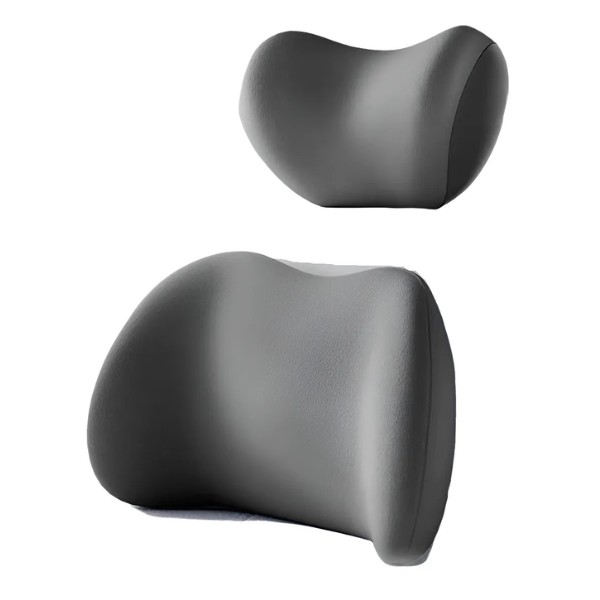 Reposacabezas+respaldo Para Asiento De Auto Cojin De Cuello