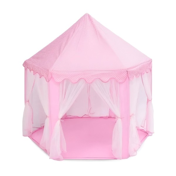 Carpa De Juego Infantil Castillo Rosa Para Niñas