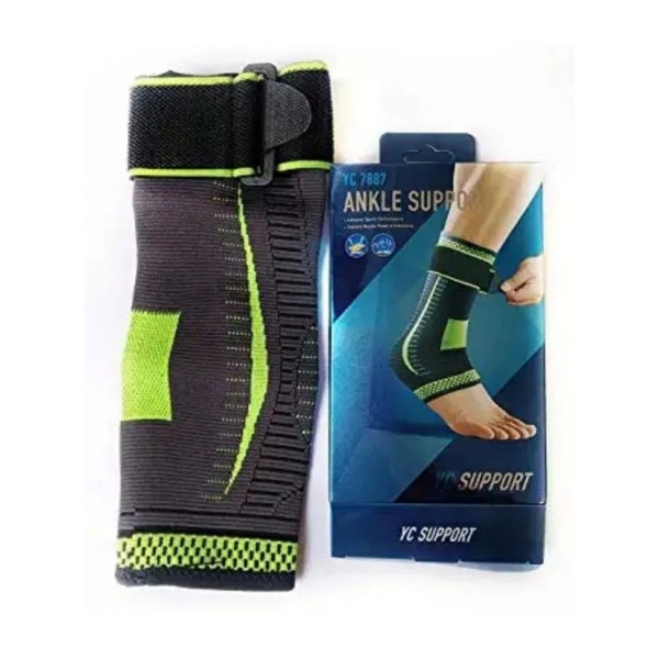 Tobillera Deportiva De Compresión Ajust. P/esguince