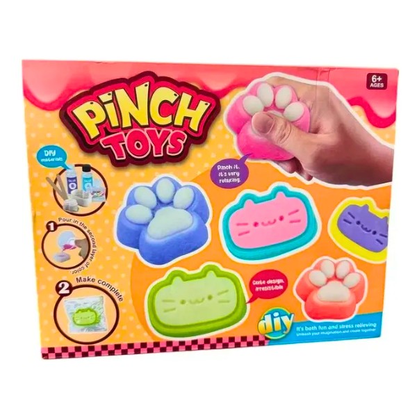 Kit Huellita Antiestrés Interactivo Manualidades Infantil