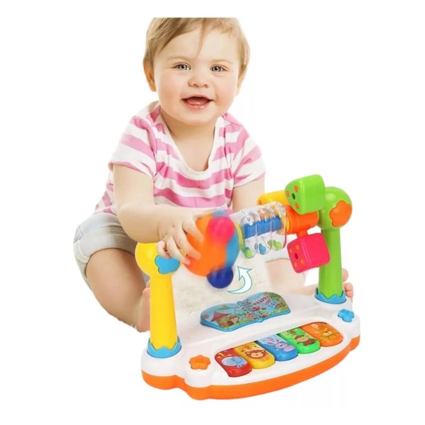 Piano Arco Con Sonido Musical Didáctico Para Bebés