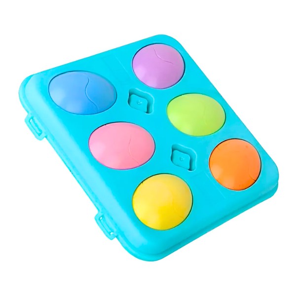 Juguete Niños Caja Huevos Montessori Con Colores Y Formas