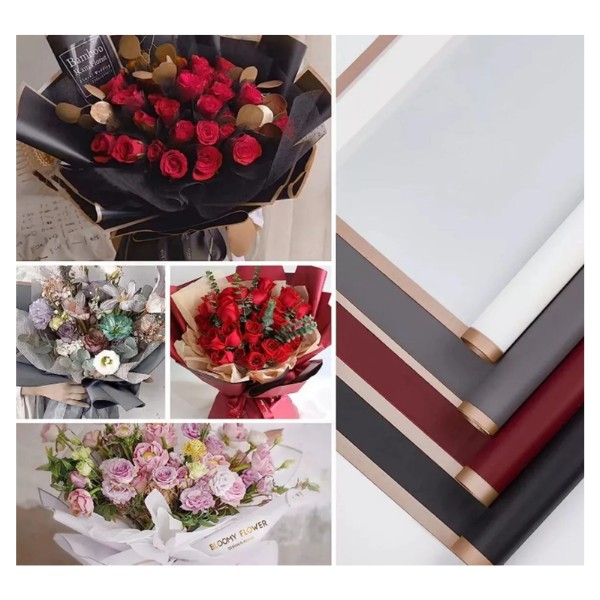 Papel Coreano Para Arreglos De Flores 20 Pcs