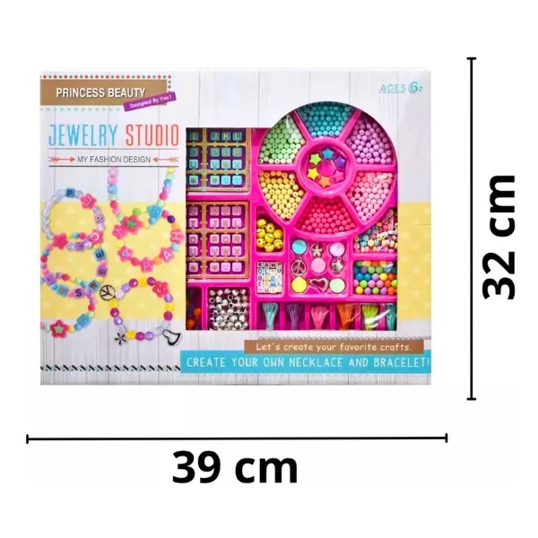 Mostacillas Para Armar Crear Pulseras Collares Niñas Niños