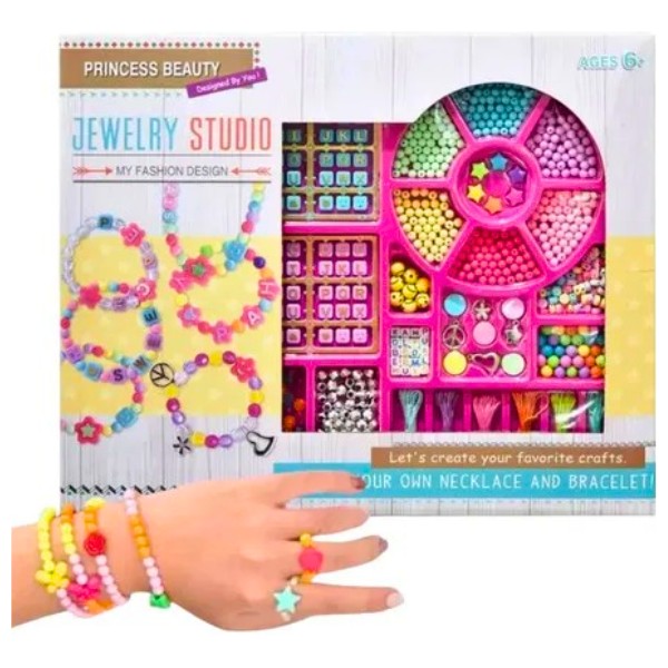 Mostacillas Para Armar Crear Pulseras Collares Niñas Niños