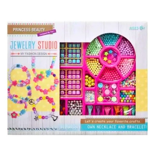 Mostacillas Para Armar Crear Pulseras Collares Niñas Niños