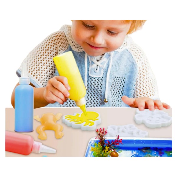 Kit De Juguetes De Gel De Agua Mágico 12 Colores