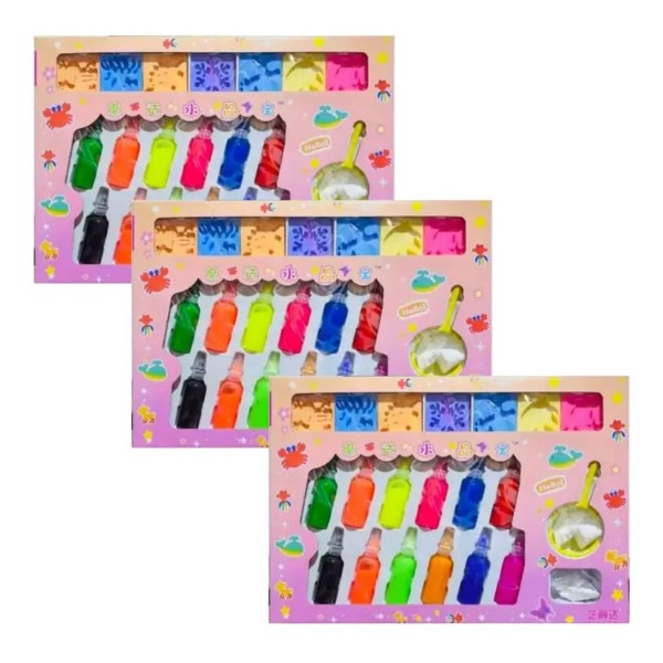 Kit De Juguetes De Gel De Agua Mágico 12 Colores