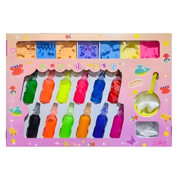 Kit De Juguetes De Gel De Agua Mágico 12 Colores