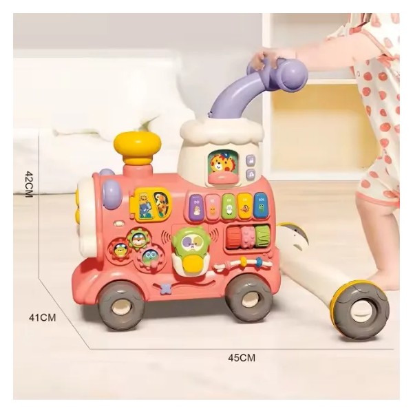 Andadera Bebe Caminador Multifuncional Bebes Trencito 5 En 1