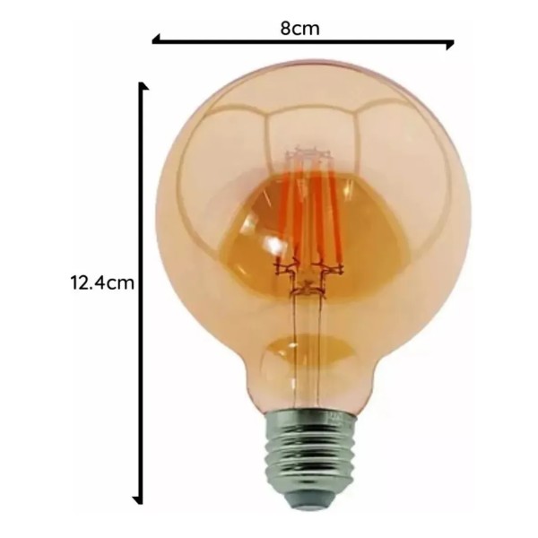 Ampolleta Led  Bola Globo Retro Vintage