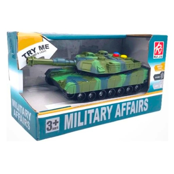 Juguete Tanque Militar Luz Y Sonido