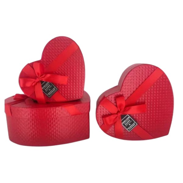 Cajas Corazón Para Regalo 3 Medidas San Valentín