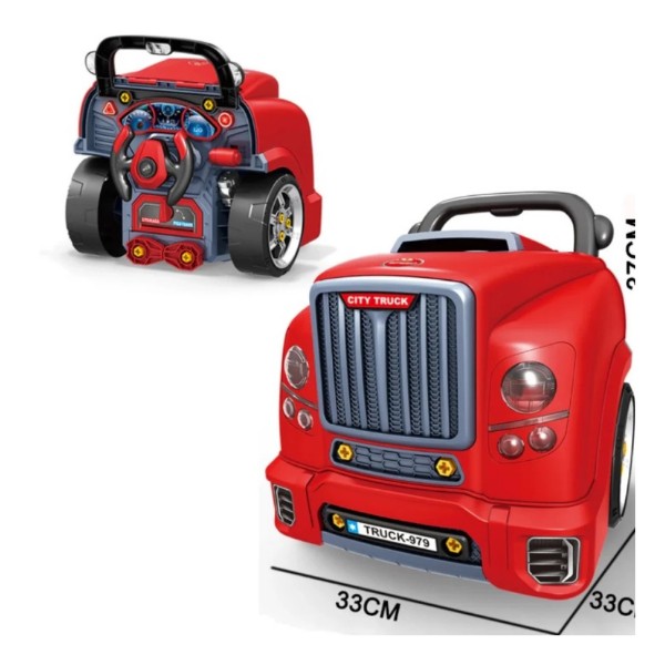 Juego De Mecánicos Camiones Niños Armables