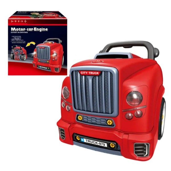 Juego De Mecánicos Camiones Niños Armables