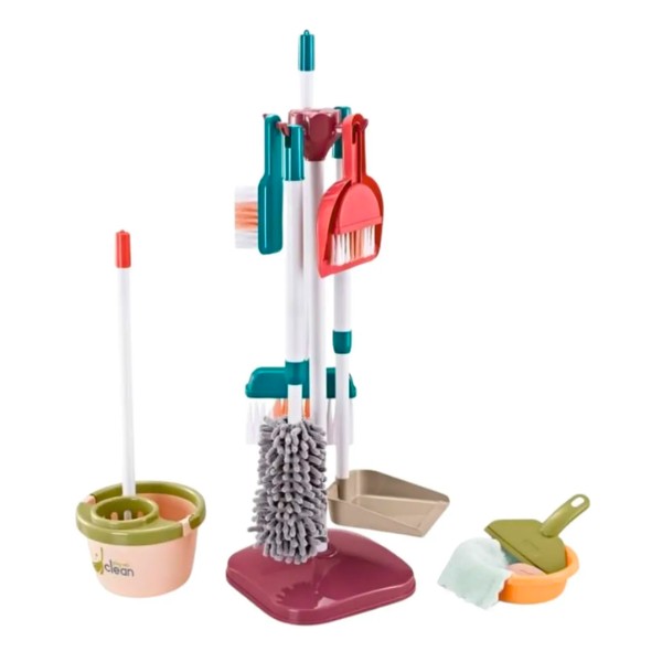Juguete De Limpieza Set De Aseo Didáctico Niños