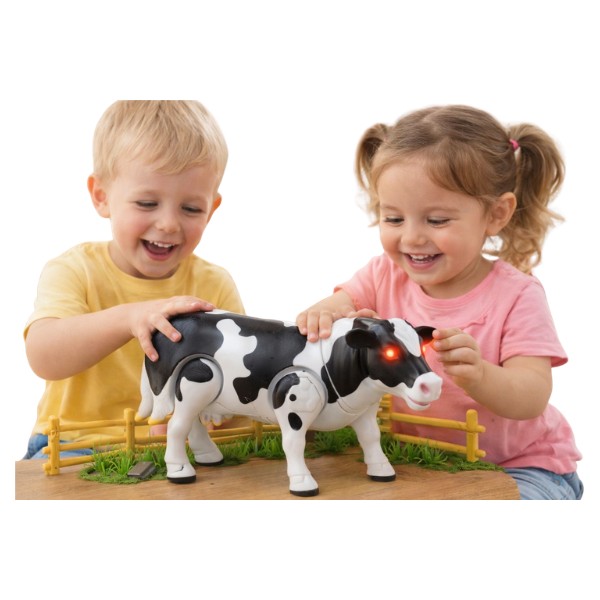 Juguete Eléctrico De Vaca Lechera De Simulación Realista