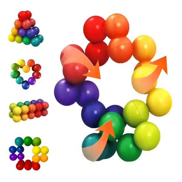 Bolas Mágicas Sensoriales Antiestrés Y De Estimulación