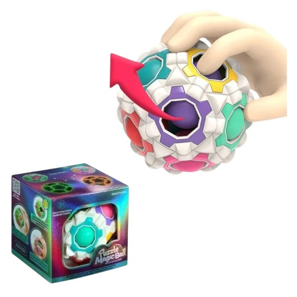Pelota Mágica 3D Antiestrés Sensorial Laberinto