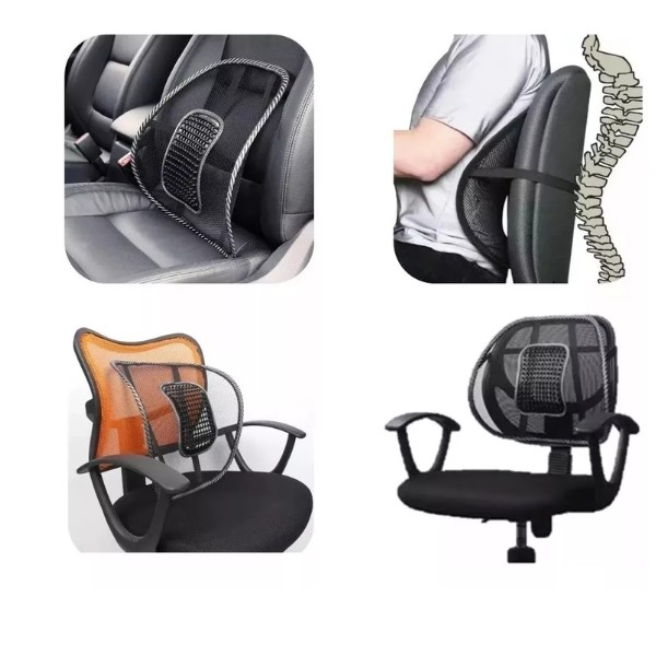 Soporte Respaldo Lumbar Ergonómico Auto Silla Premium Pro