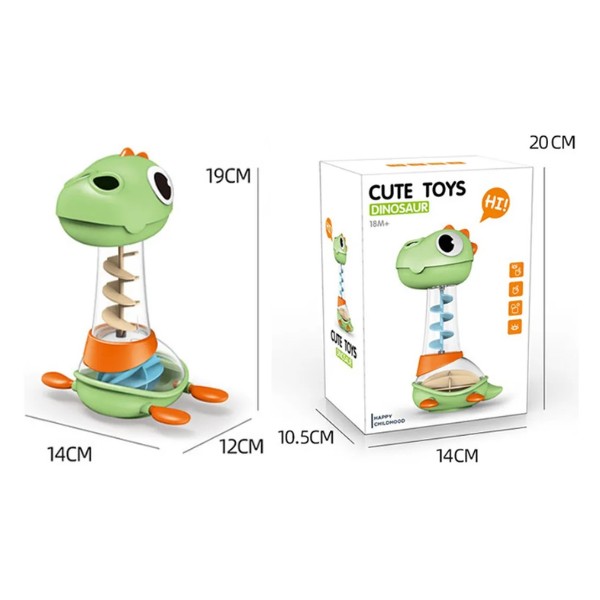 Juguete Baño Bebé dinosaurio con Ducha Agua