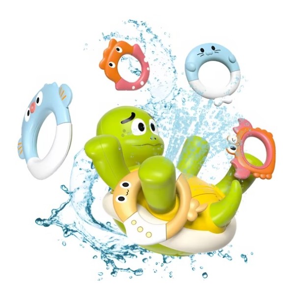 Juguete Tortuga Didáctica Lanzamiento de Aros Bebé