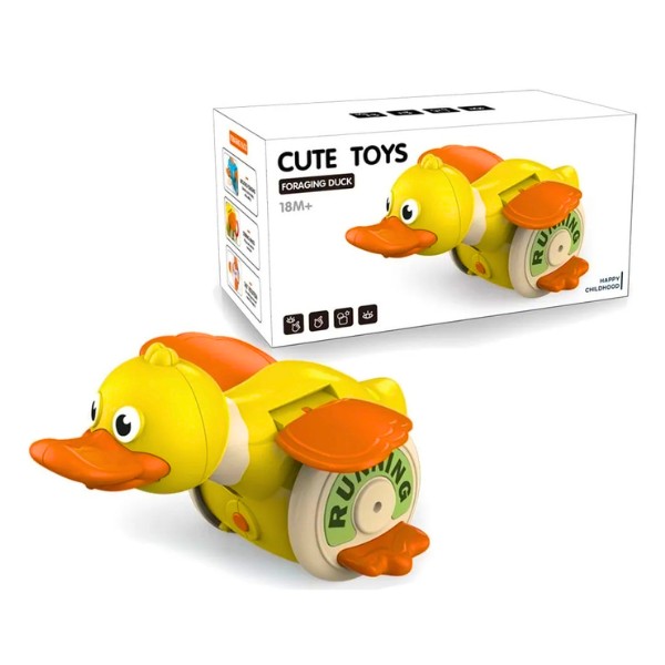 Juguete Musical Interactivo Pato para Bebé con Luces y Sonido