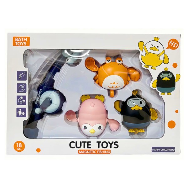 Set De Juegos Acuáticos De Juguete De Pesca Para Niños