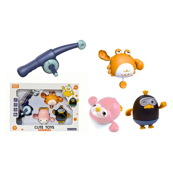 Set De Juegos Acuáticos De Juguete De Pesca Para Niños