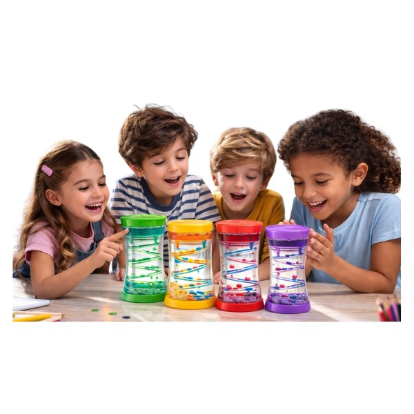 Reloj Arena De Aceite Goteo Movimiento Líquido Burbuja