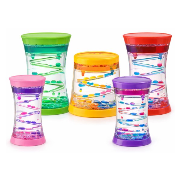 Reloj Arena De Aceite Goteo Movimiento Líquido Burbuja