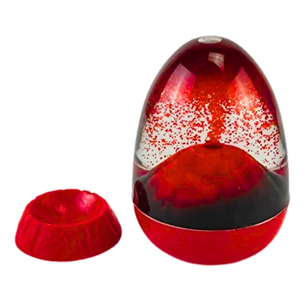 Reloj De Arena Con Forma De Volcán Creativo Y Movimiento