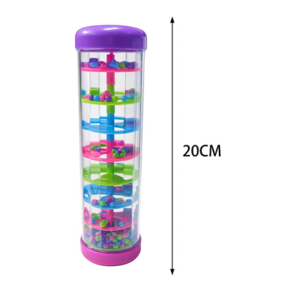 Juguete Musical Sensorial Palo de Lluvia Sonido