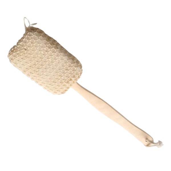 Cepillo De Ducha Con Mango De Madera Exfoliante