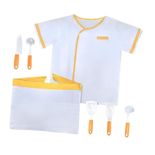 Juego Chef De Cocina Para Niño Rol De Chef Disfraz