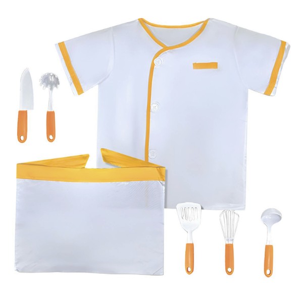 Juego Chef De Cocina Para Niño Rol De Chef Disfraz