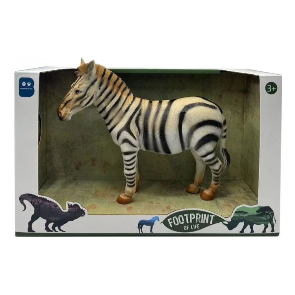 Figura Cebra Realista 16.5 Animal Coleccionable