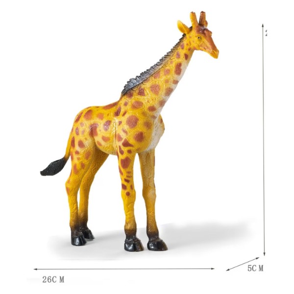 Figura jirafa  Realista 26cm Animal Coleccionable