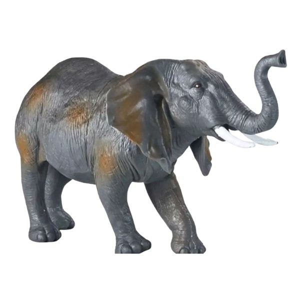 Figura elefante realista 14cm Animal Coleccionable