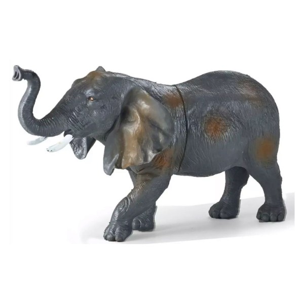 Figura elefante realista 14cm Animal Coleccionable