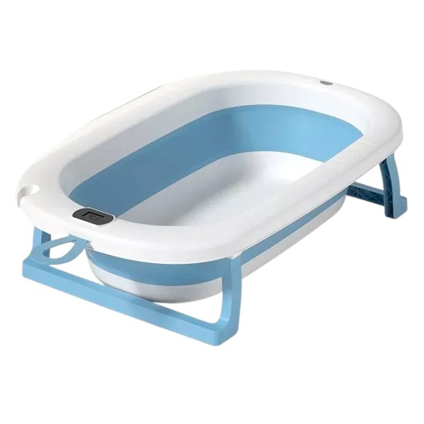Bañera Plegable Bebe Con Termómetro