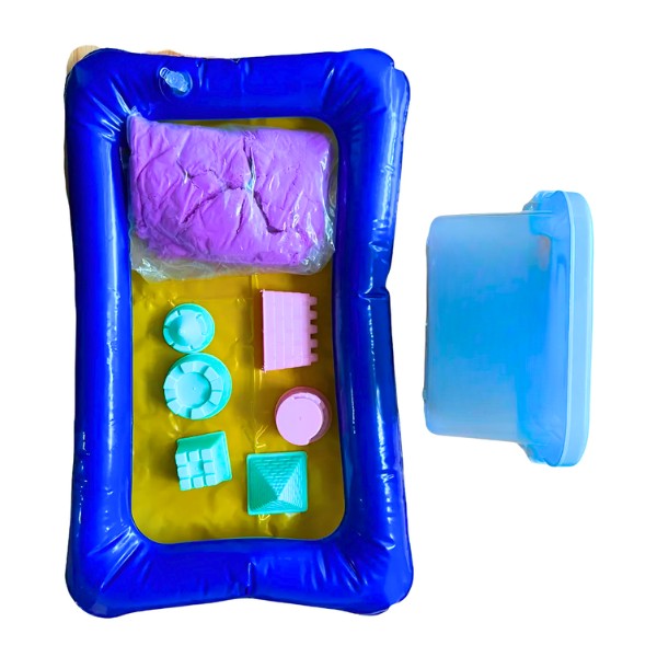 Masa Arena Mágica 2 Kg Con Piscina Inflable juego