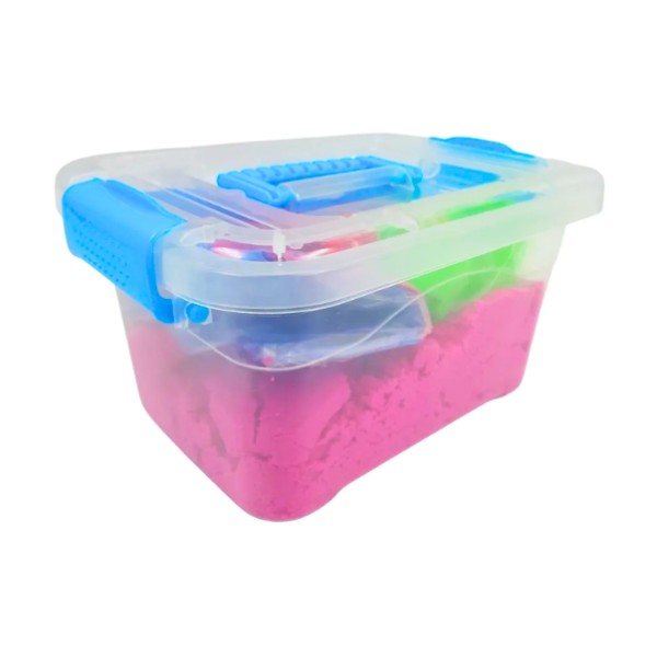 Arena Magica Kinetica 1 Kilo + Piscina y  Moldes