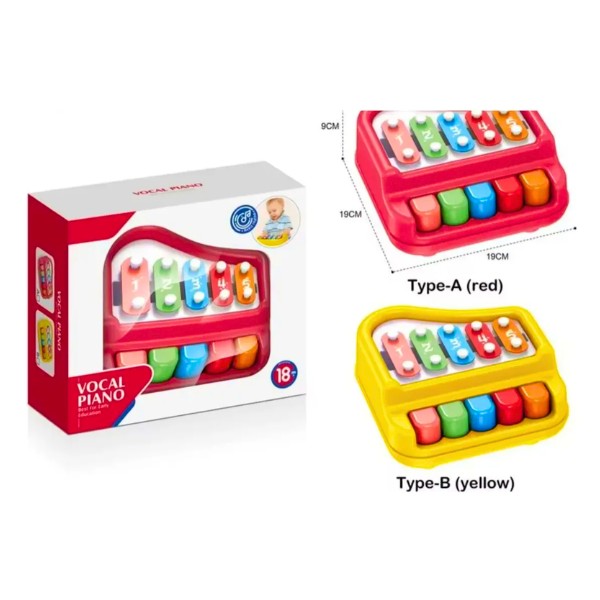 Juego De Piano Xilofono Musical Para Niños (as)