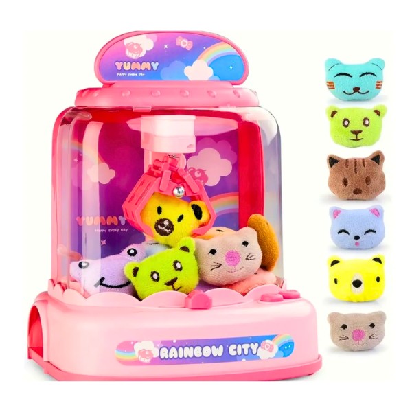 Máquina Saca Peluches Y Sorpresas Mini Sorpresas En Casa