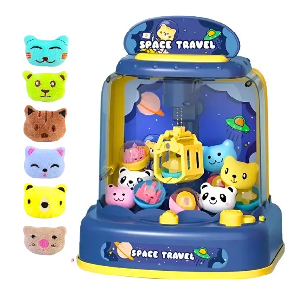 Máquina Saca Peluches Y Sorpresas Mini Sorpresas En Casa