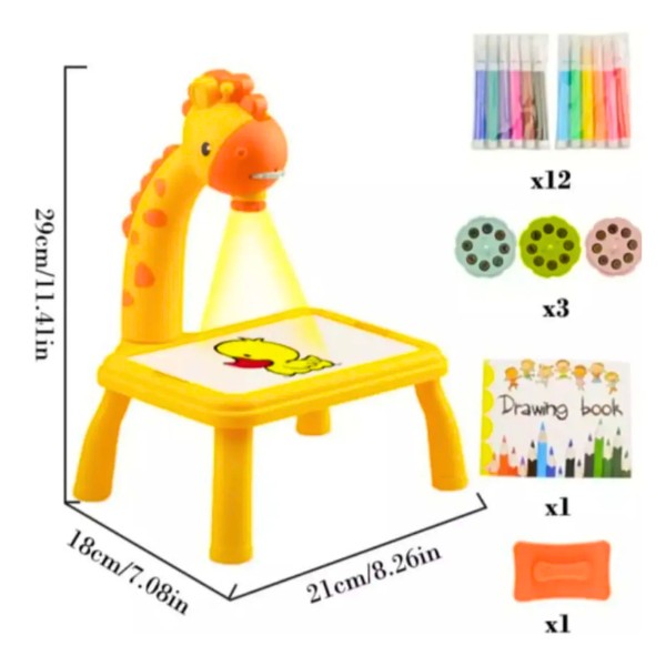 Mesa Proyector Para Pintar Dibujar Niño Niña
