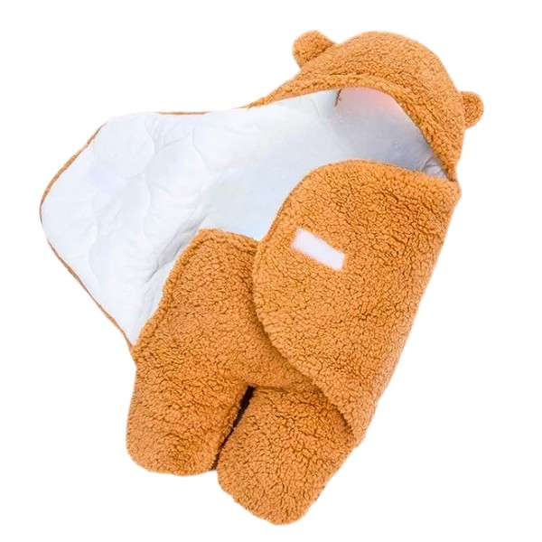 Manta Bebé Saquito Con Orejitas De Conejito Para El Invierno